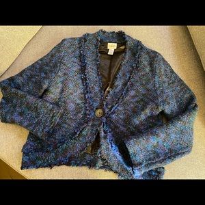 Chico’s mermaid colored jacket